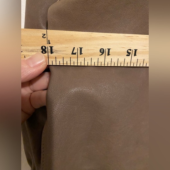 Kate Spade‎ soft lamb leather boat neck blouse top size 4 - Picture 8 of 14